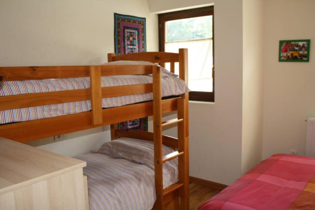 Duplex Con Jardin En Pirineos, Totalmente Equipado Apartment Villanua Bagian luar foto
